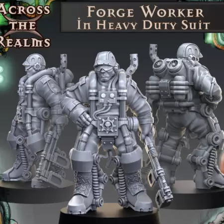 forge worker mini product image by across the realms