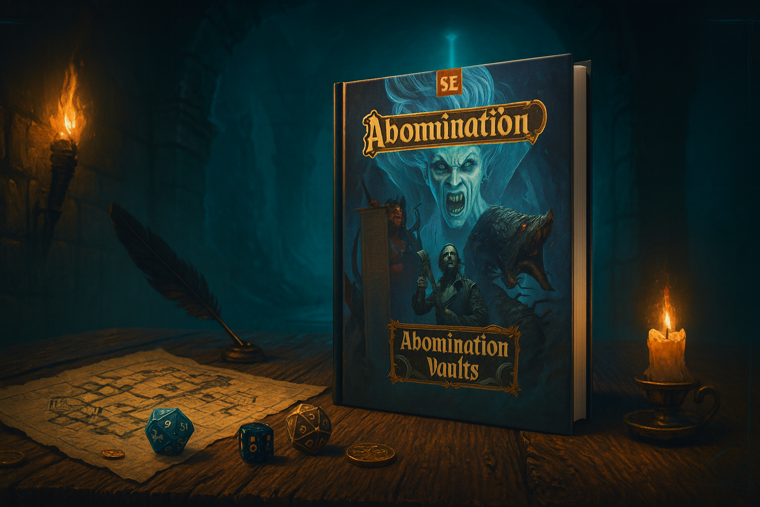 featured image review of Abomination Vaults