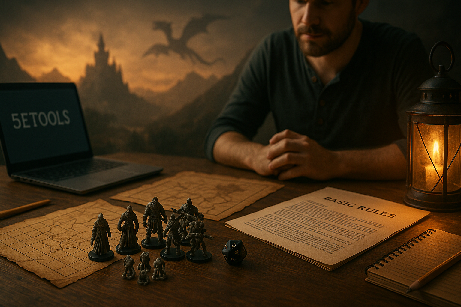 Dungeon Master Ready to put on an excellent game